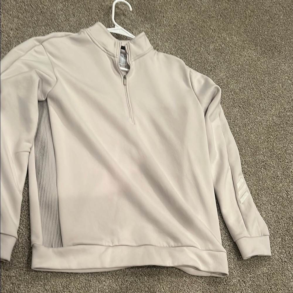 Adidas adicross Gray Quarter-Zip Pullover